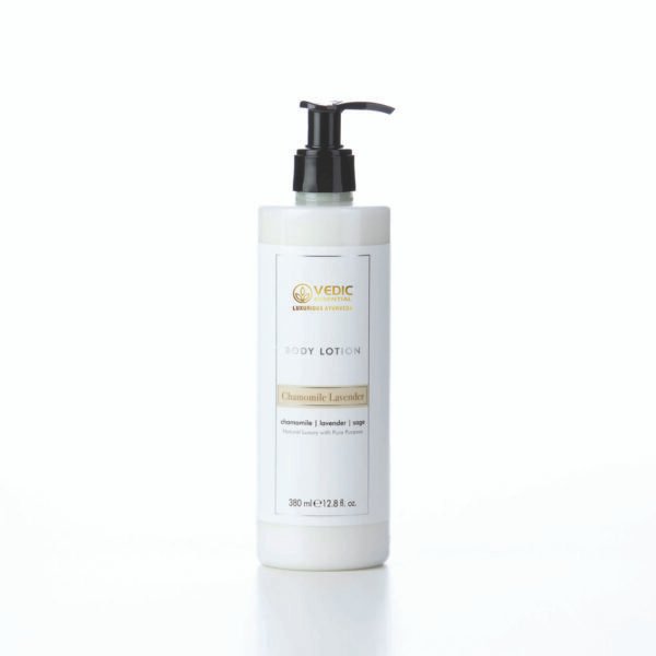 Vedic Essential, Camomile Lavender Body Lotion 380ml Pump Dispensers